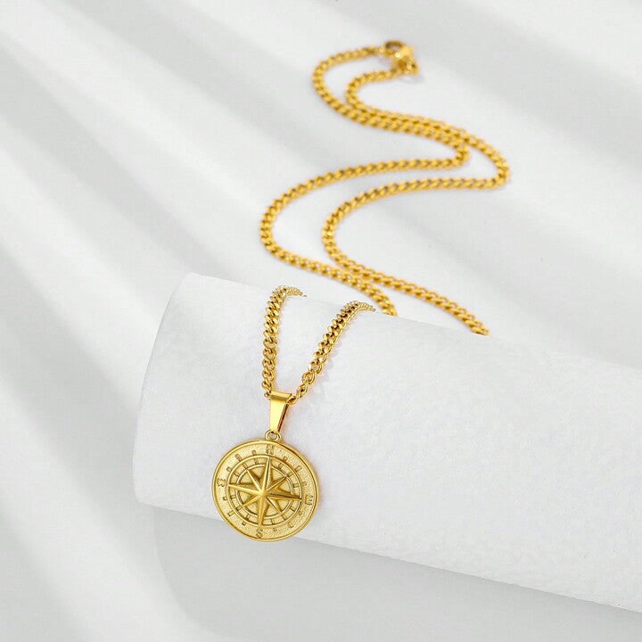 Titan Layered Necklace Gold (Gold)