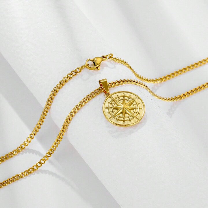 Titan Layered Necklace Gold (Gold)