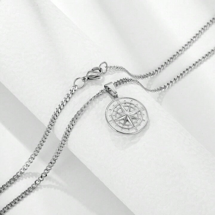 Titan Layered Necklace (Silver)