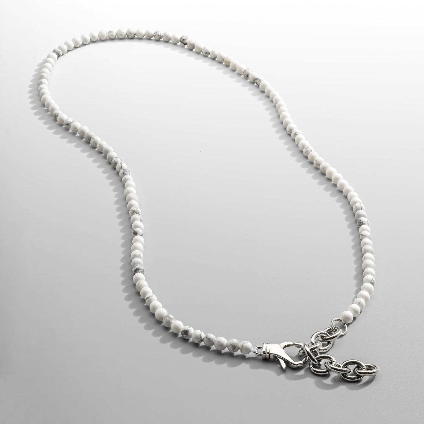 Bracciale avvolgente in pietre di Howlite
