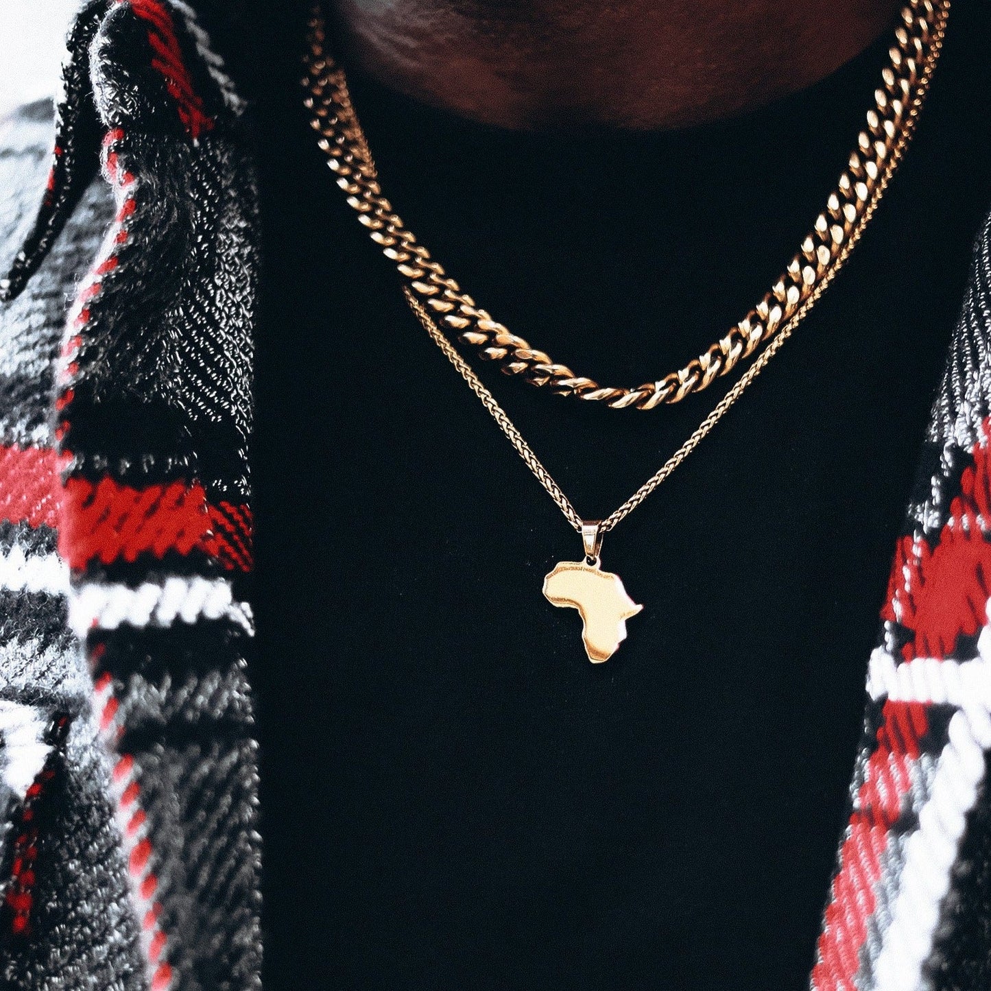 Pendente Africa (Oro)