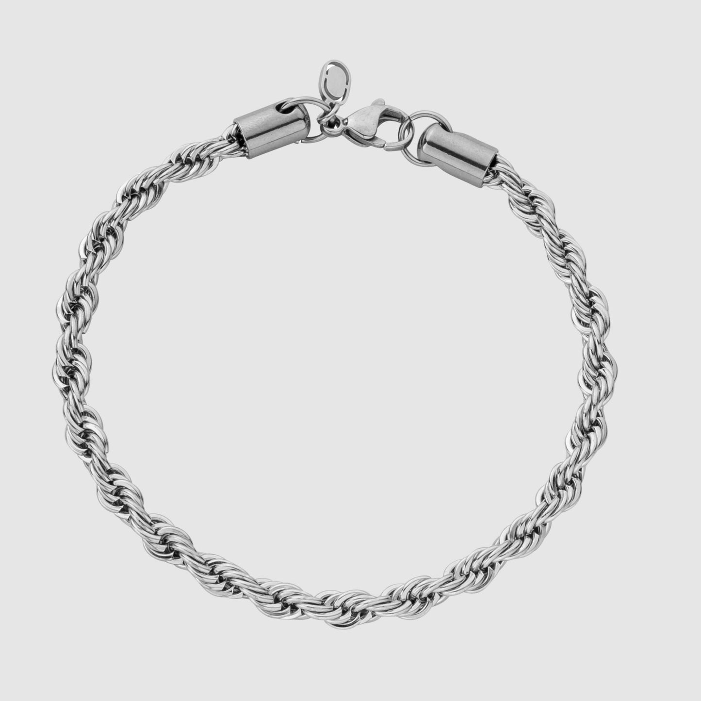 Bracciale in corda (Argento) 5mm