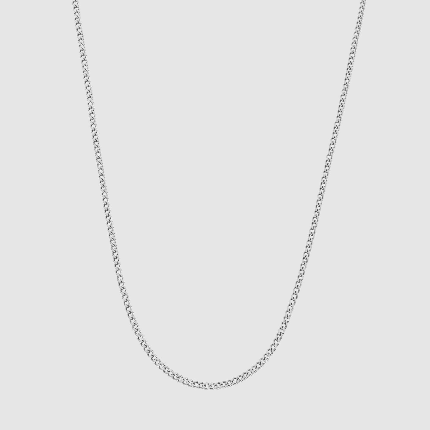 Catenina Minimal (Argento) 2mm