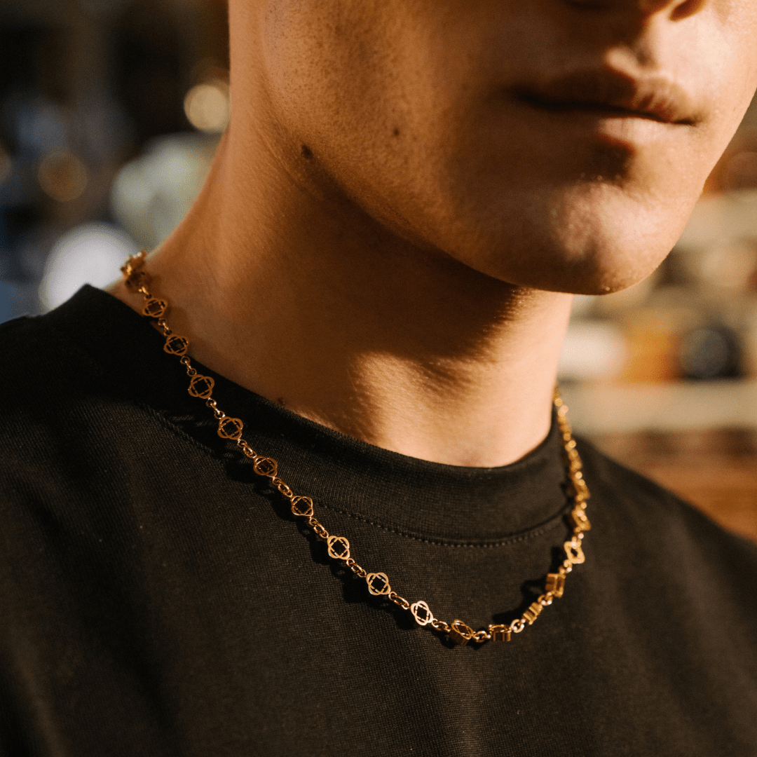 Collana Clover Link (Oro)