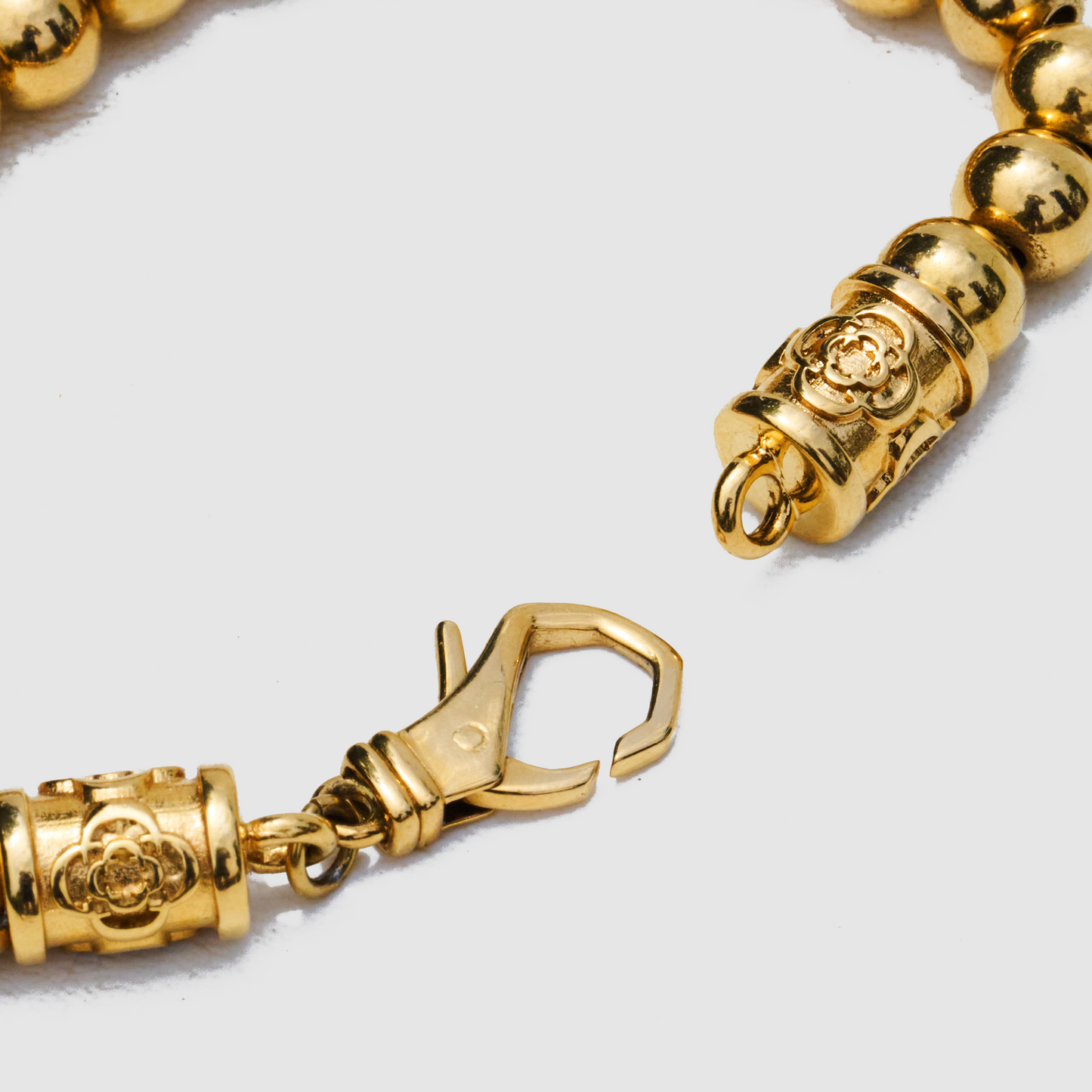 Bracciale a Sfera in Acciaio Inossidabile (Oro)
