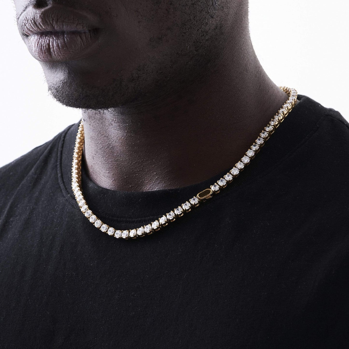 Collana Tennis (Oro) 5mm