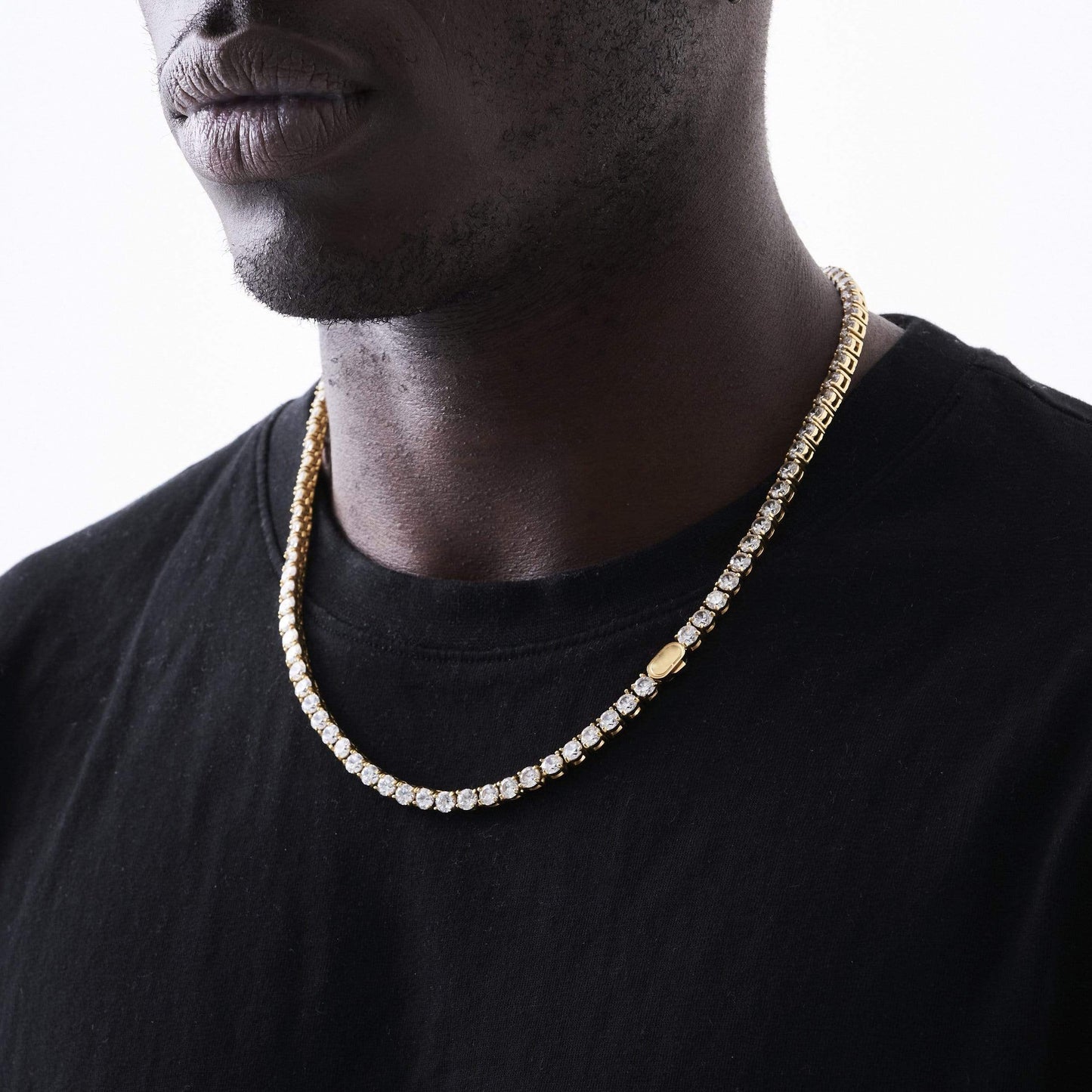 Collana Tennis (Oro) 5mm