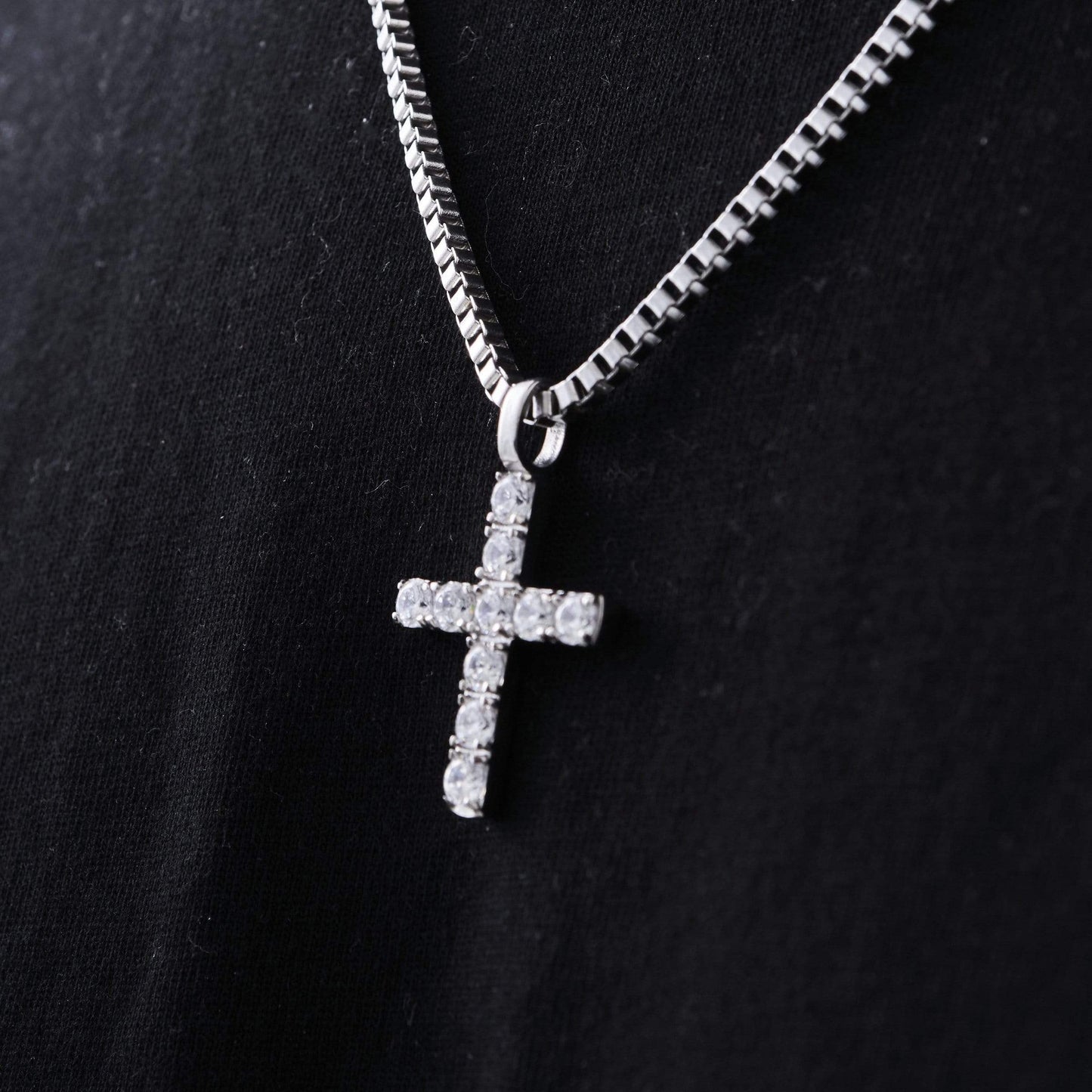 Croce Iced (Argento)