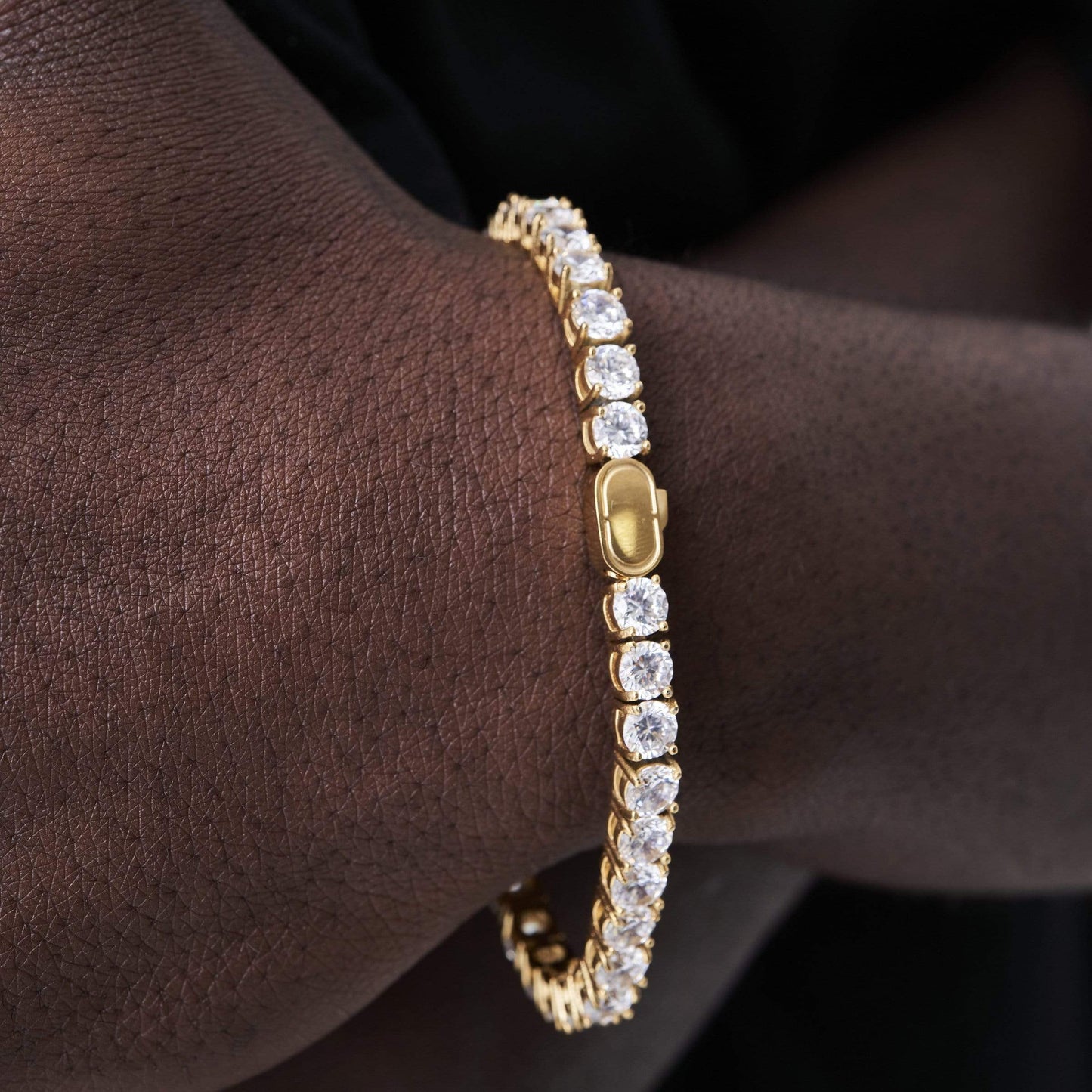 Bracciale Tennis (Oro) 5mm