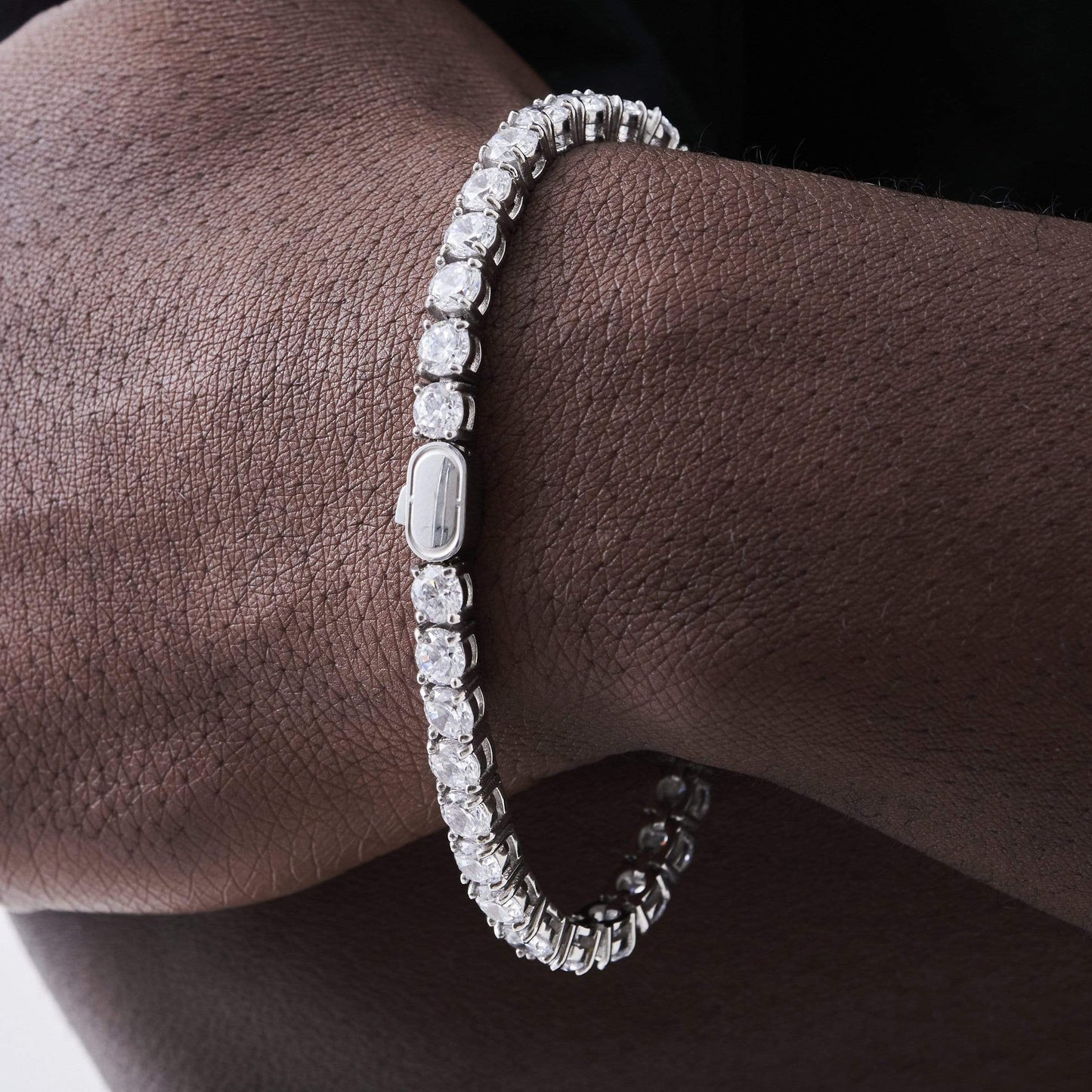 Bracciale Tennis (Argento) 5mm
