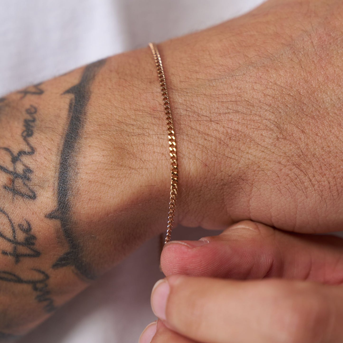 Bracciale Connell (Oro Rosa) 2mm