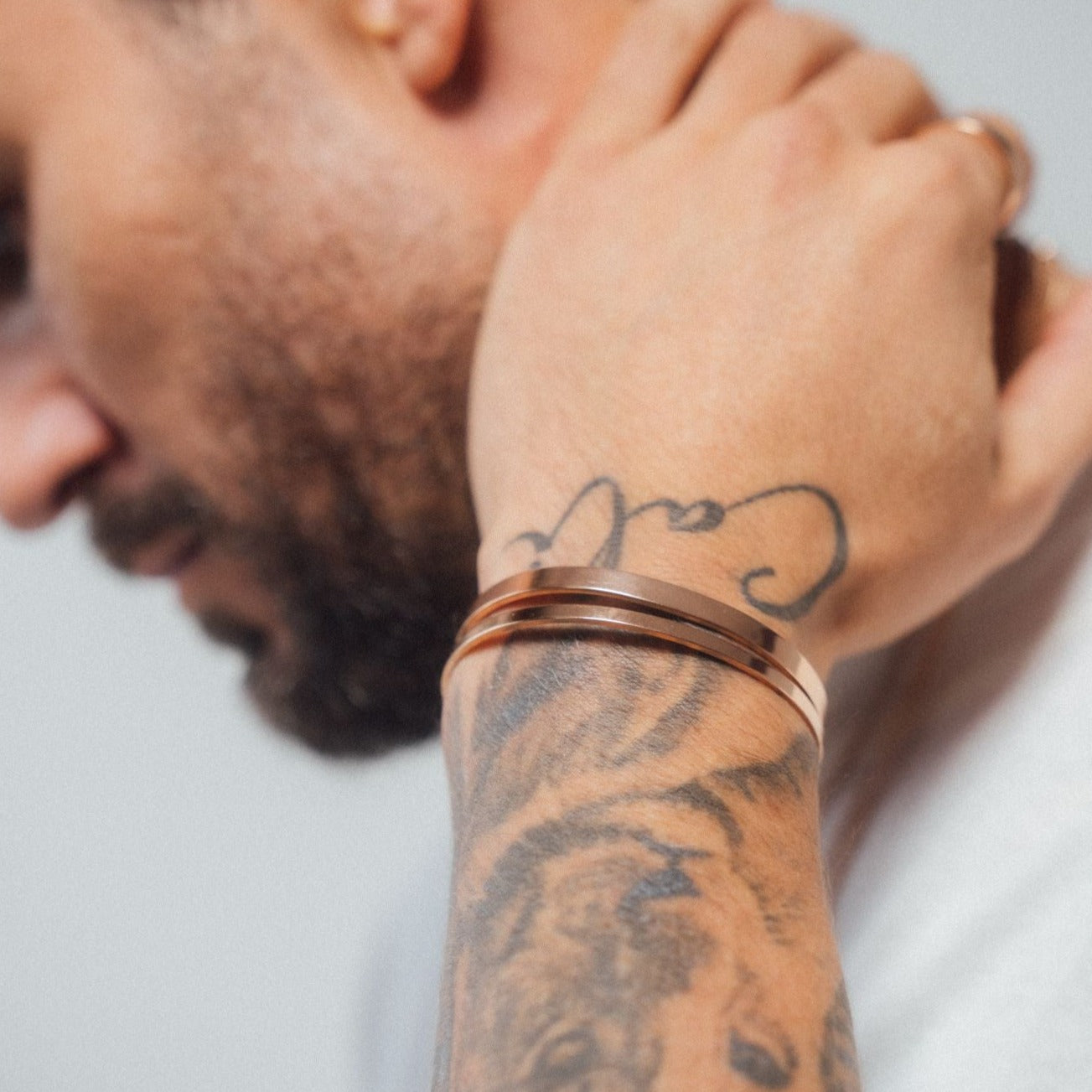 Bracciale Classico 3mm (Oro Rosa)