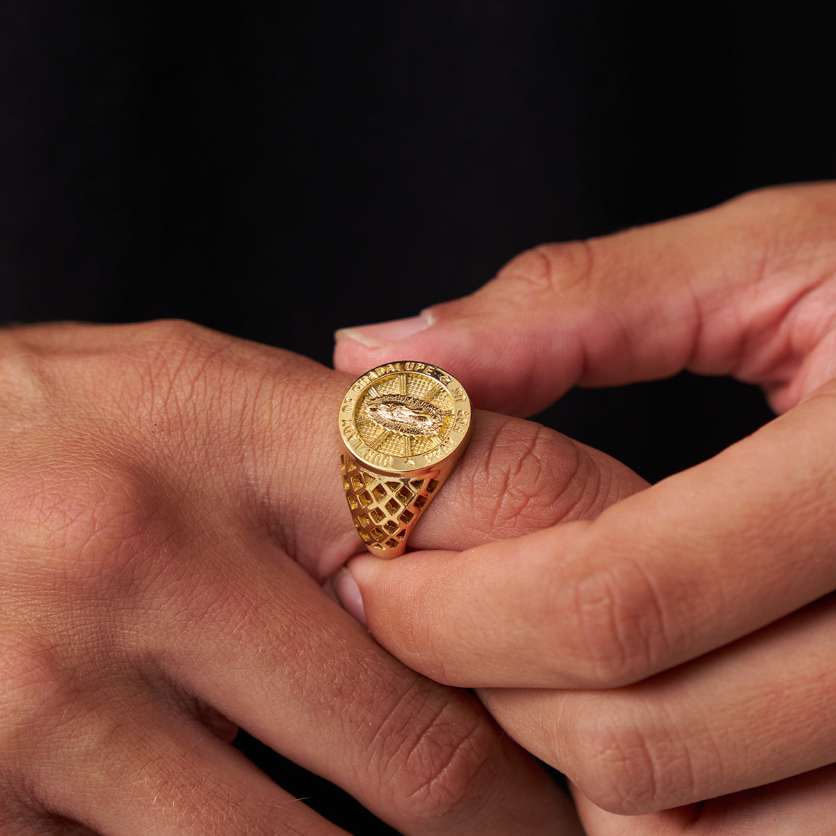 Anello Sovrano Guadalupe (Oro)