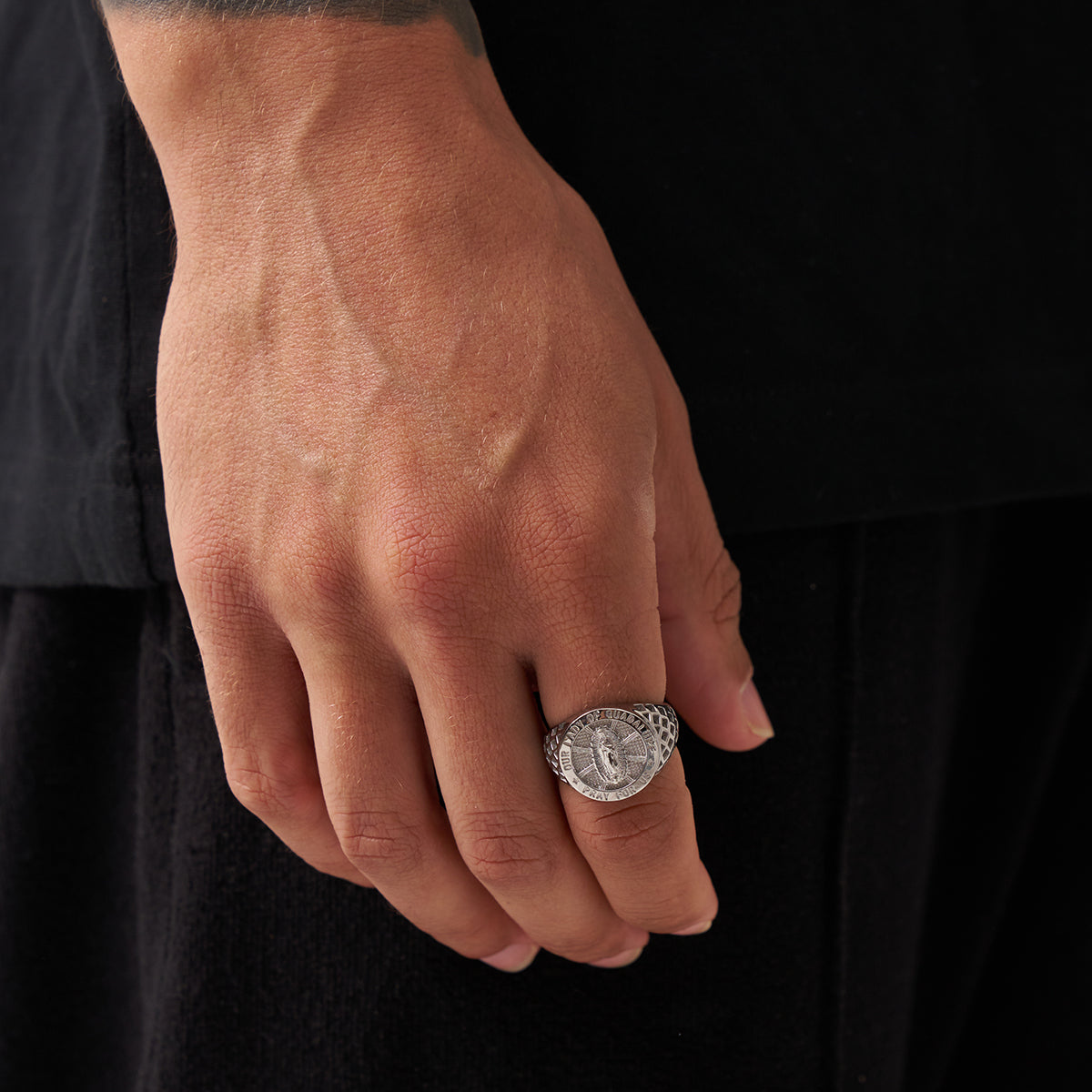 Anello Sovrano Guadalupe (Argento)