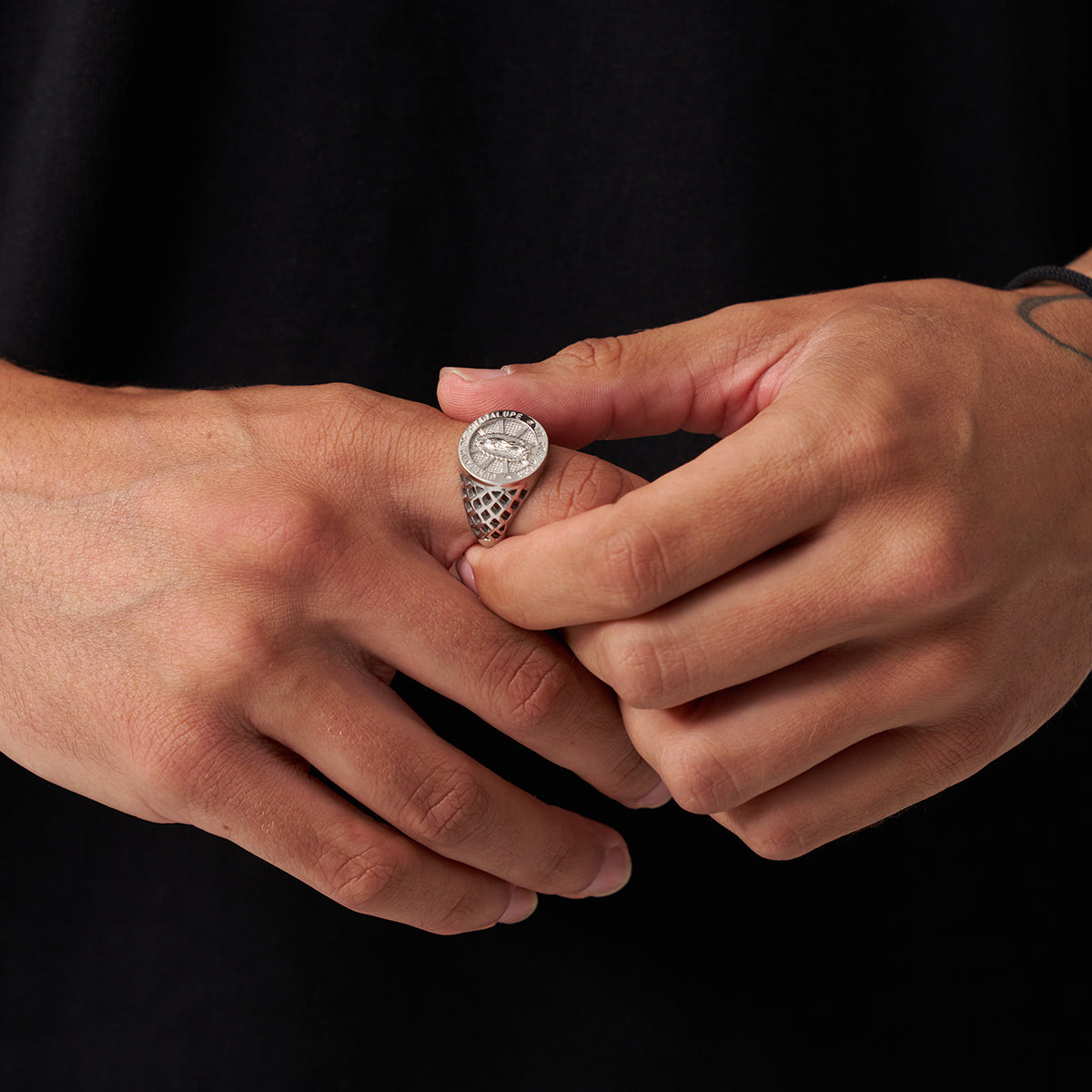 Anello Sovrano Guadalupe (Argento)