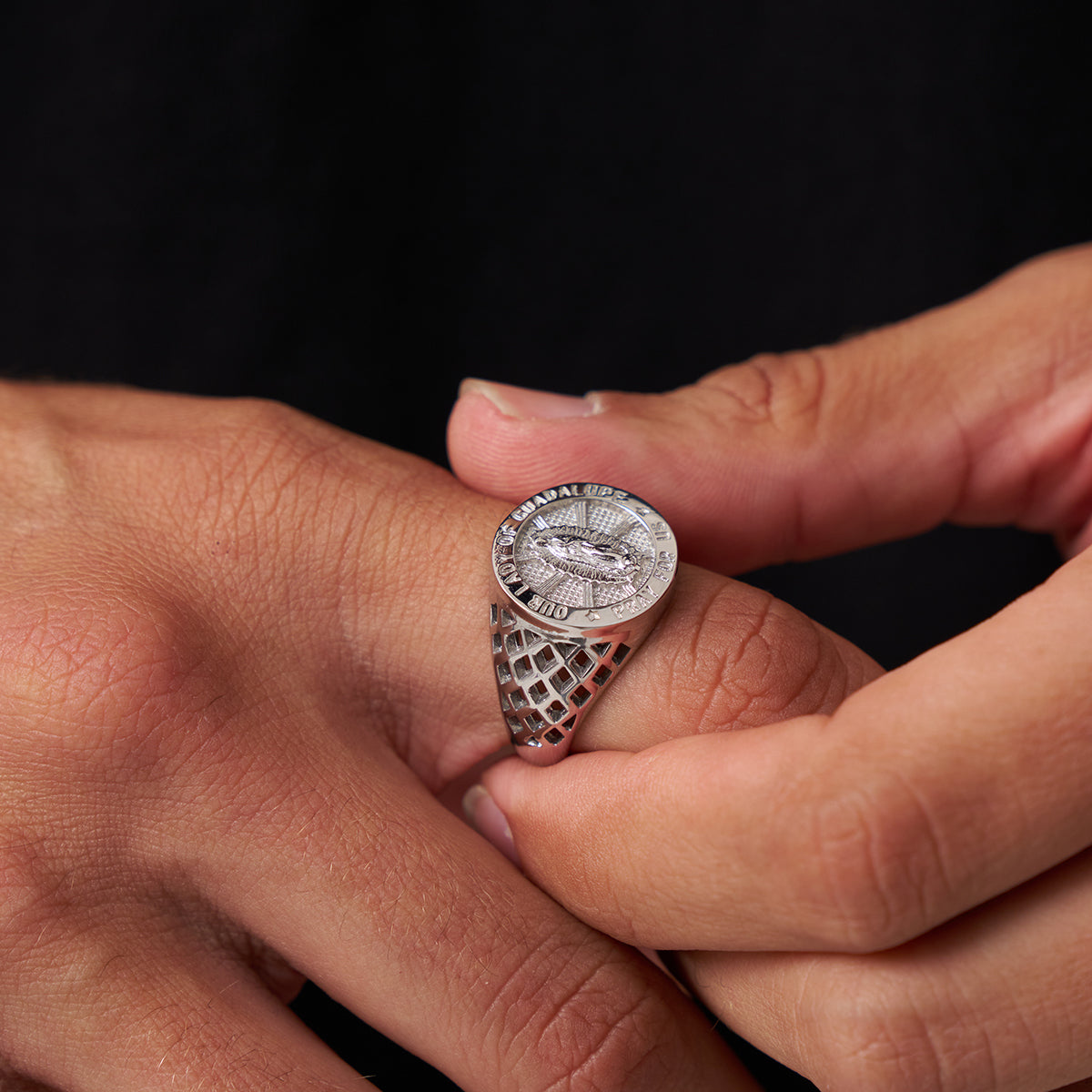 Anello Sovrano Guadalupe (Argento)