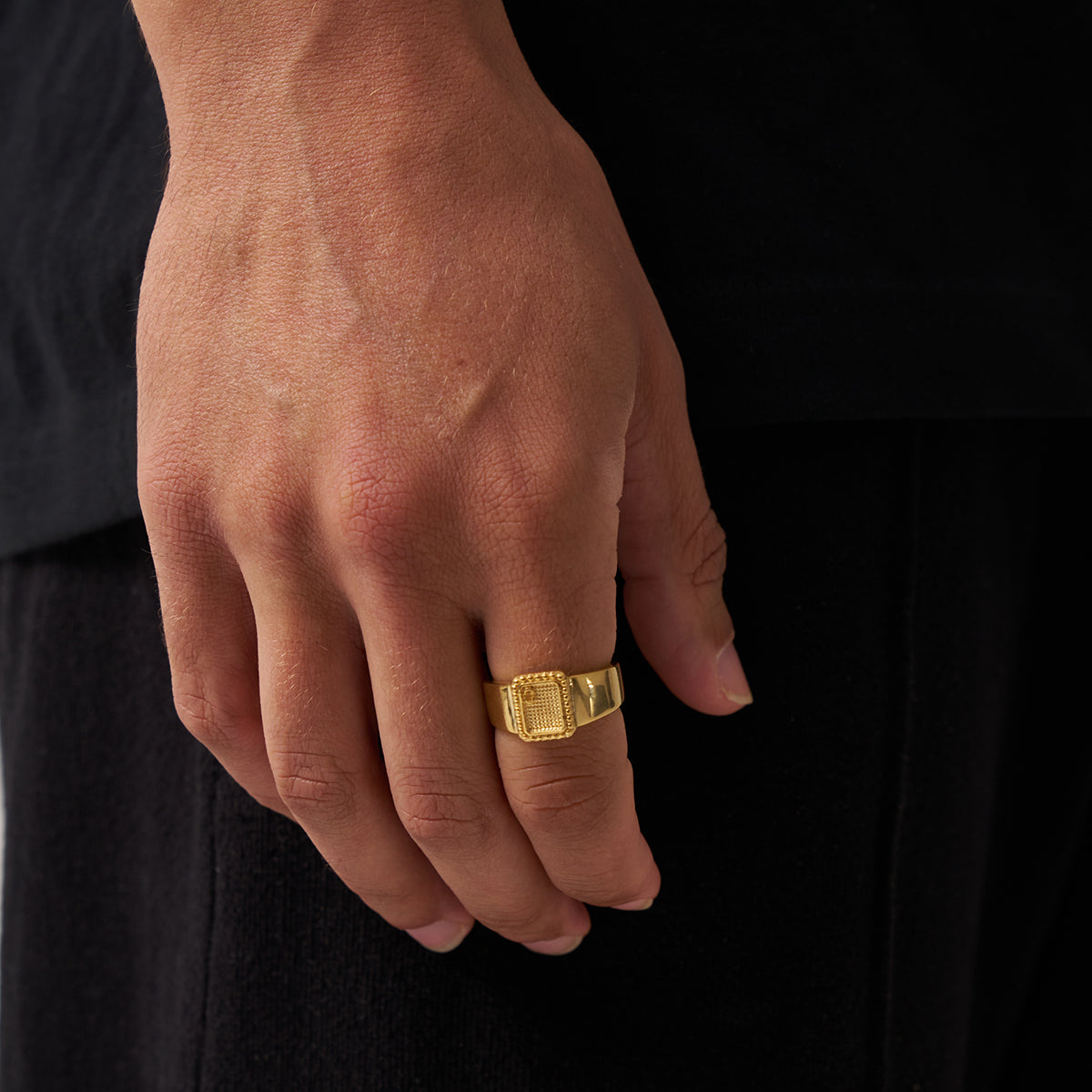 Anello Signet Reale (Oro)