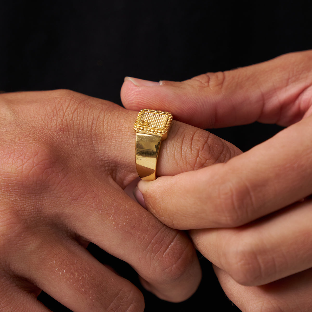 Anello Signet Reale (Oro)