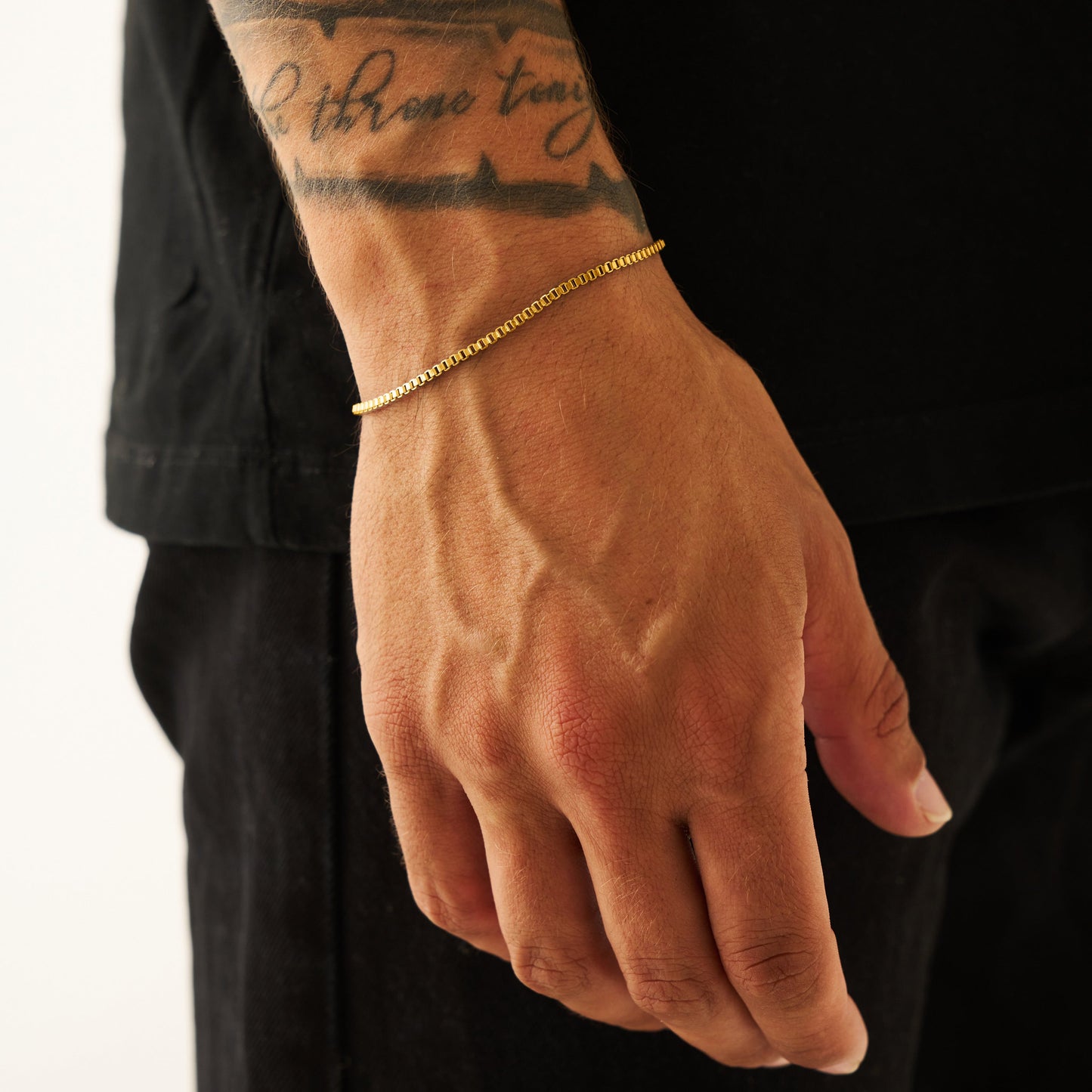Bracciale Box (Oro) 2mm