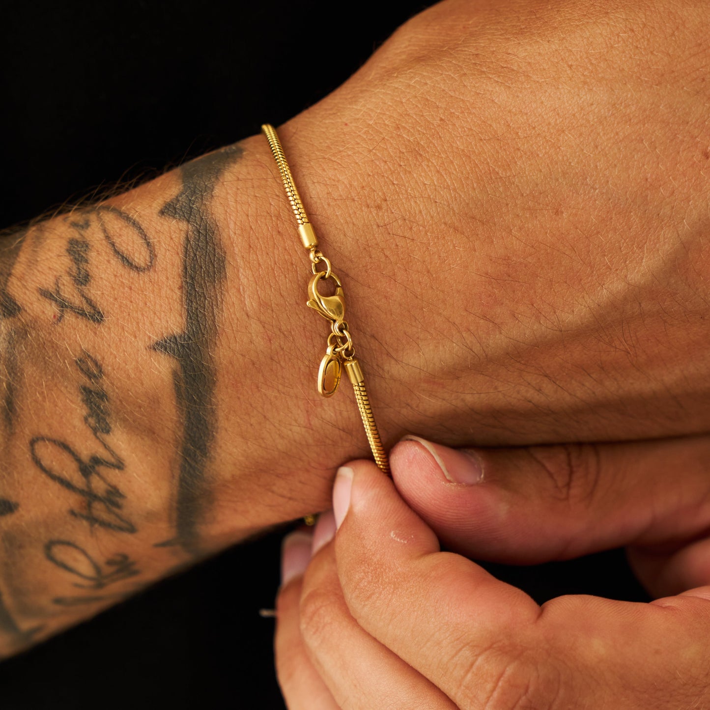 Bracciale Serpente (Oro) 2mm