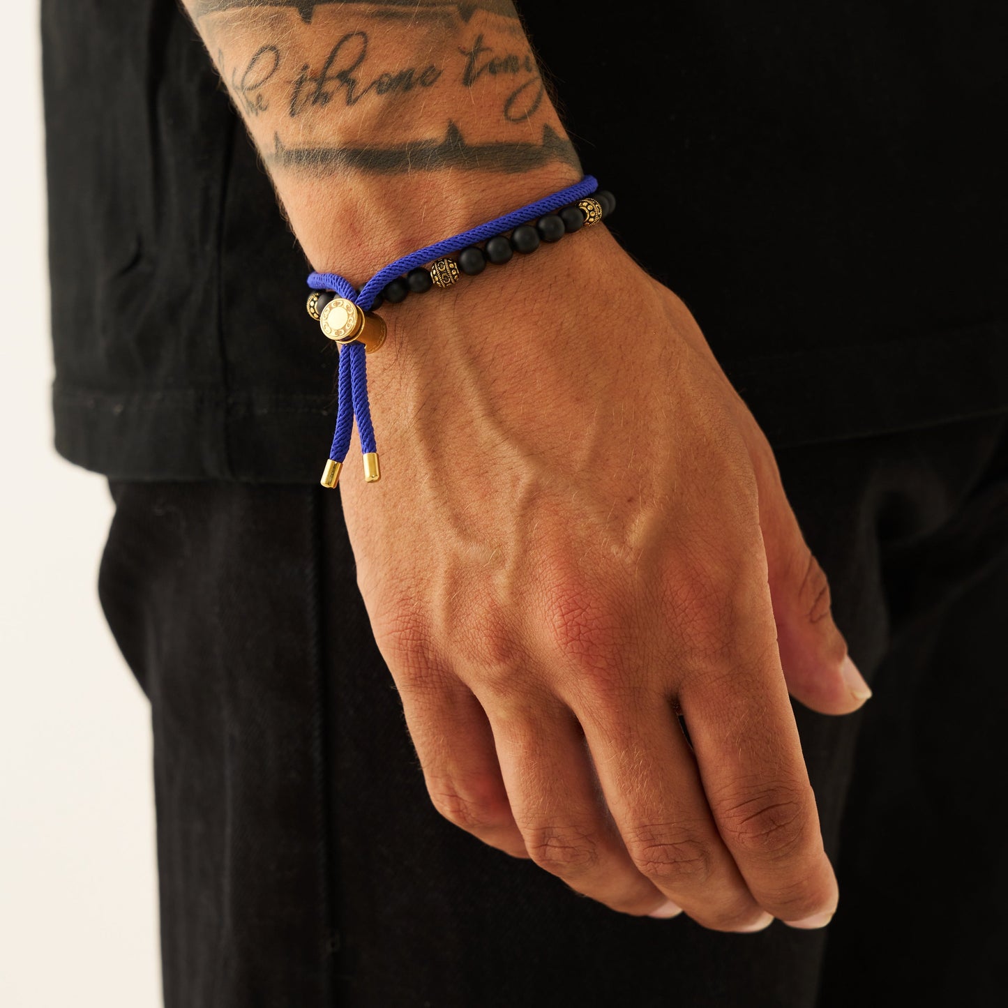 Bracciale in Pietra Onice Opaca (Oro)