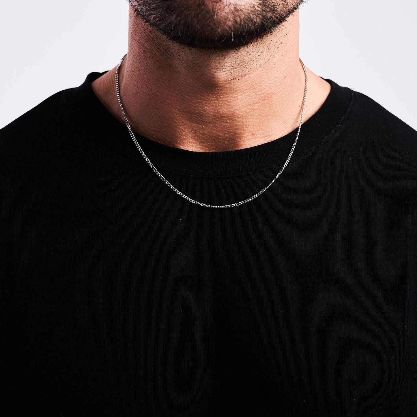 Catenina Minimal (Argento) 2mm