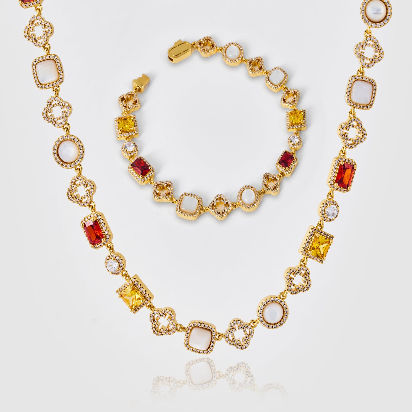 Set di Gemme Ghiacciate (Oro)