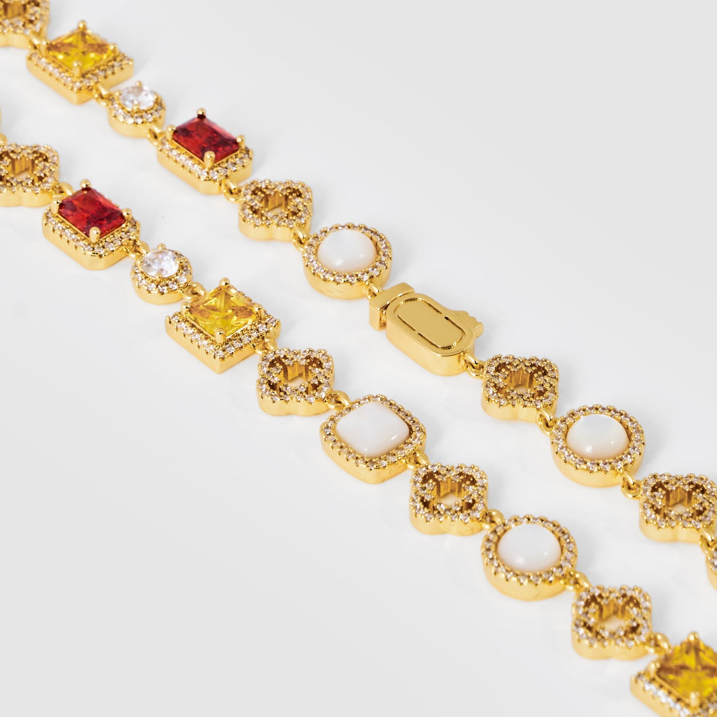 Collana di Gemme Ghiacciate (Oro)