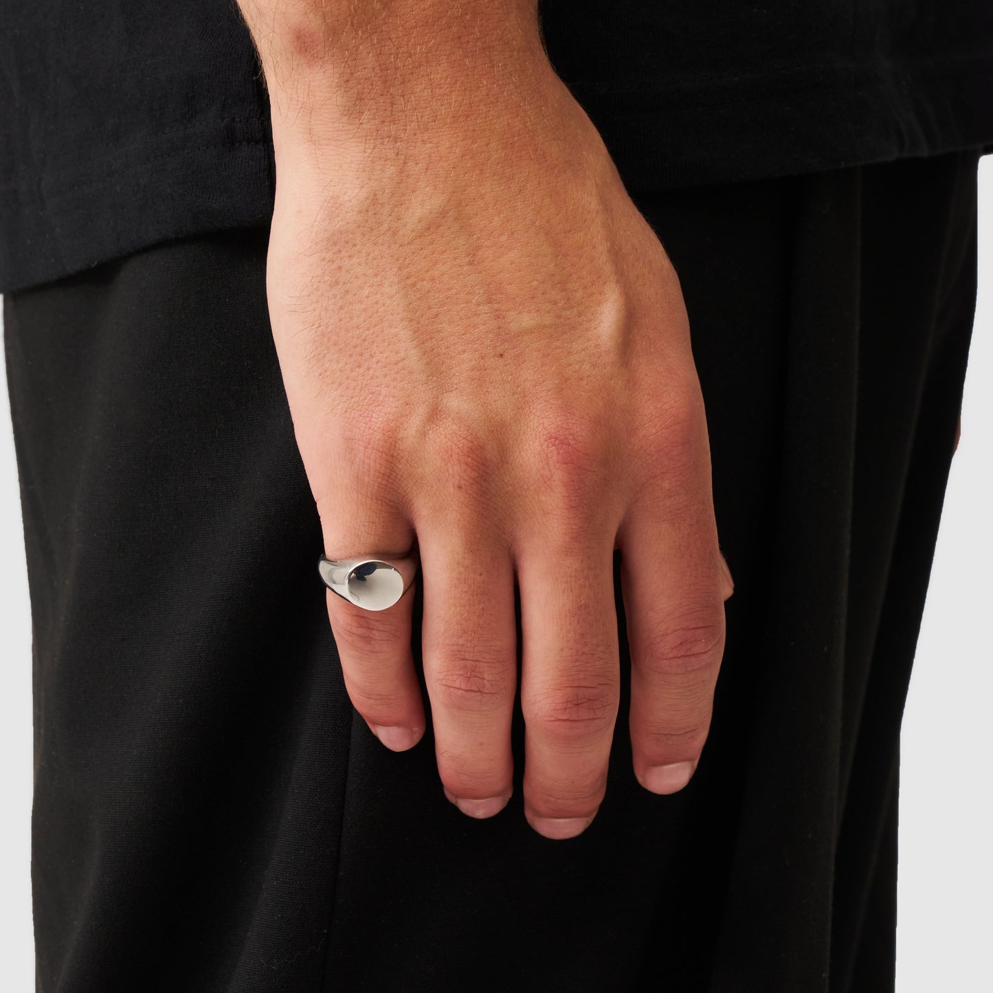 Anello Signetton Rotondo (Argento)