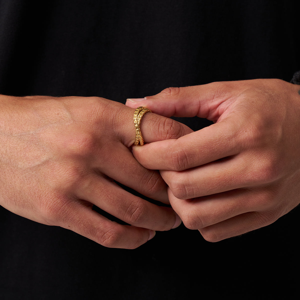 Anello Avvolto in Filo (Oro)