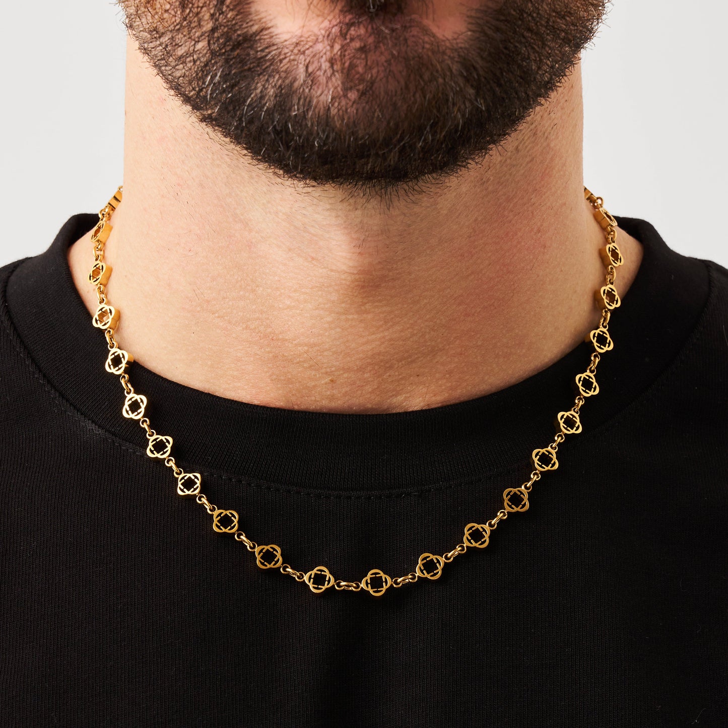 Collana Clover Link (Oro)