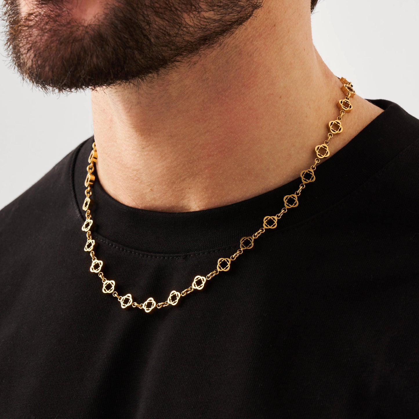 Collana Clover Link (Oro)