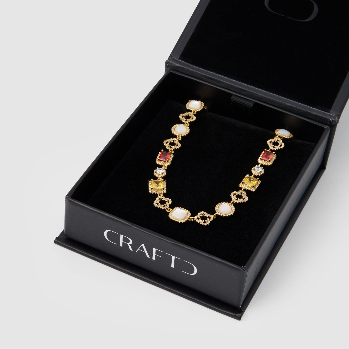 Collana di Gemme Ghiacciate (Oro)