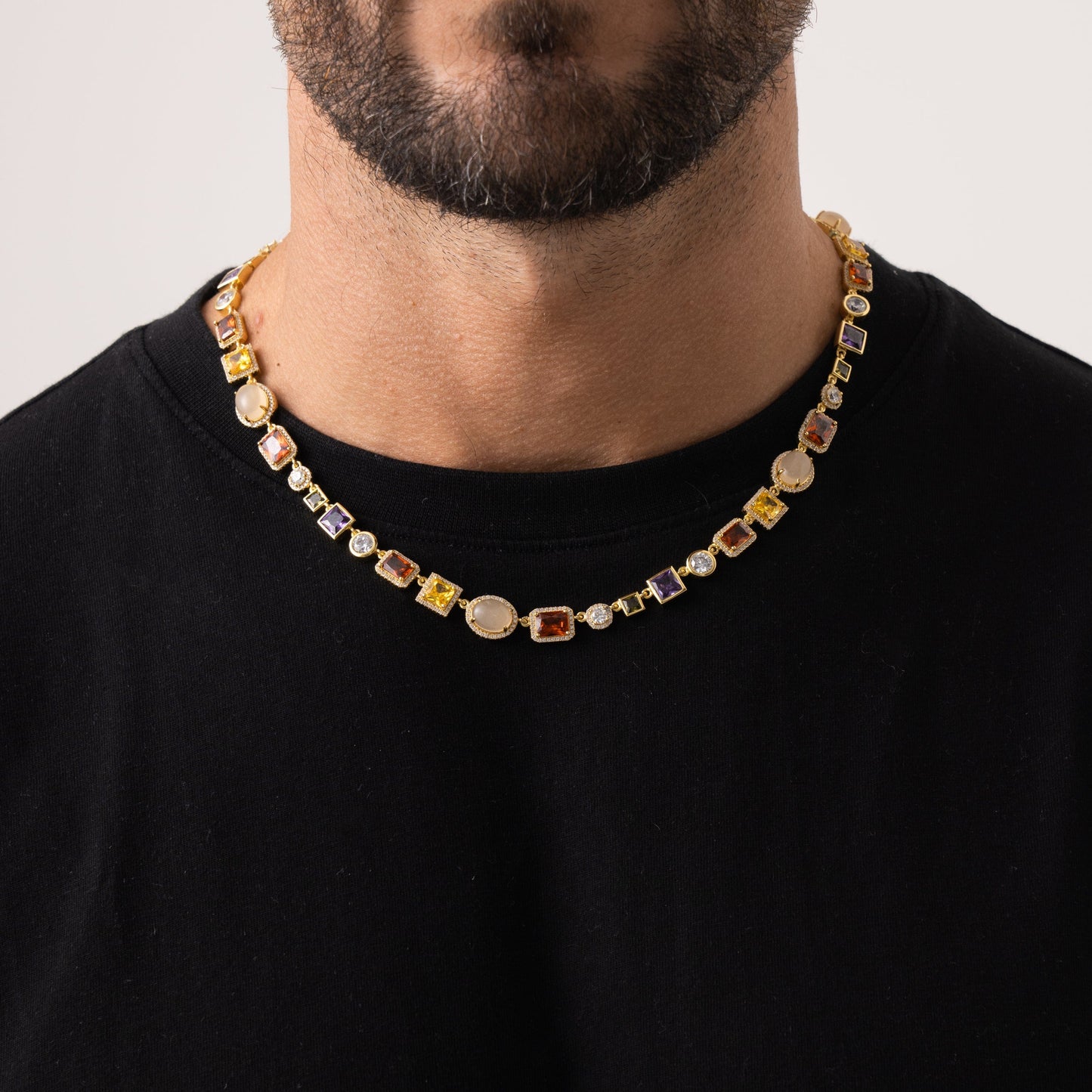 Collana di Pietre Preziose (Oro)