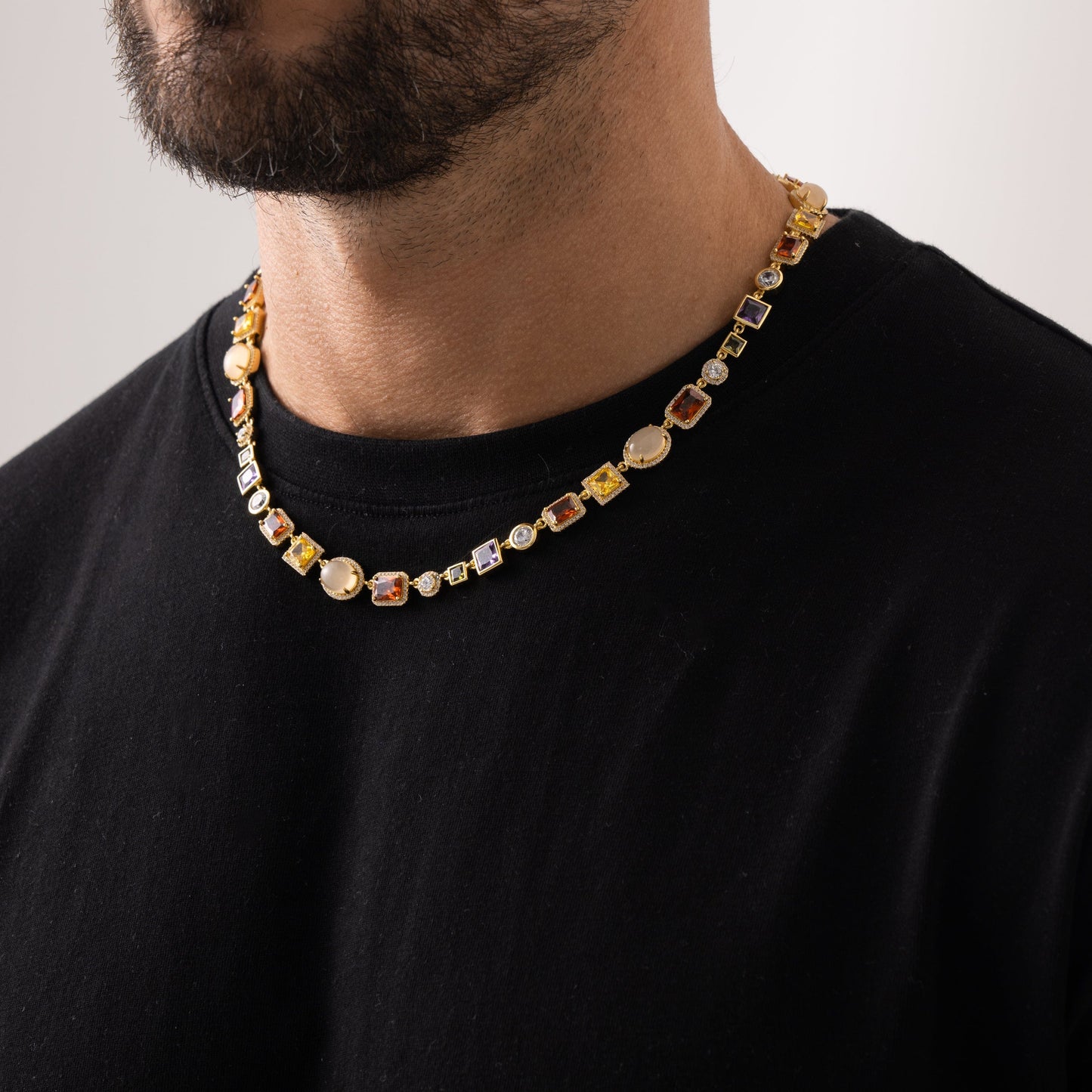 Collana di Pietre Preziose (Oro)