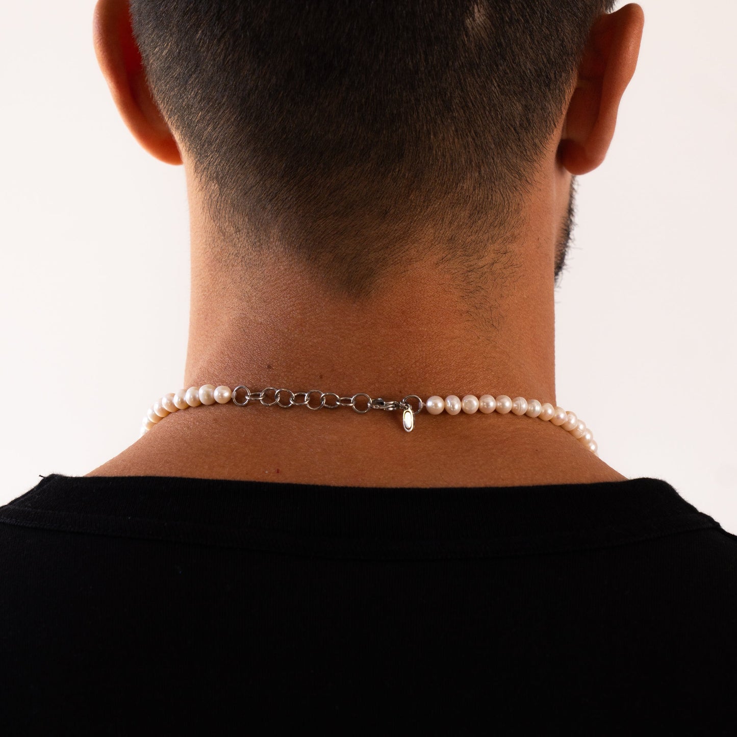 Collana di Perle Vere Rotonde (Argento)