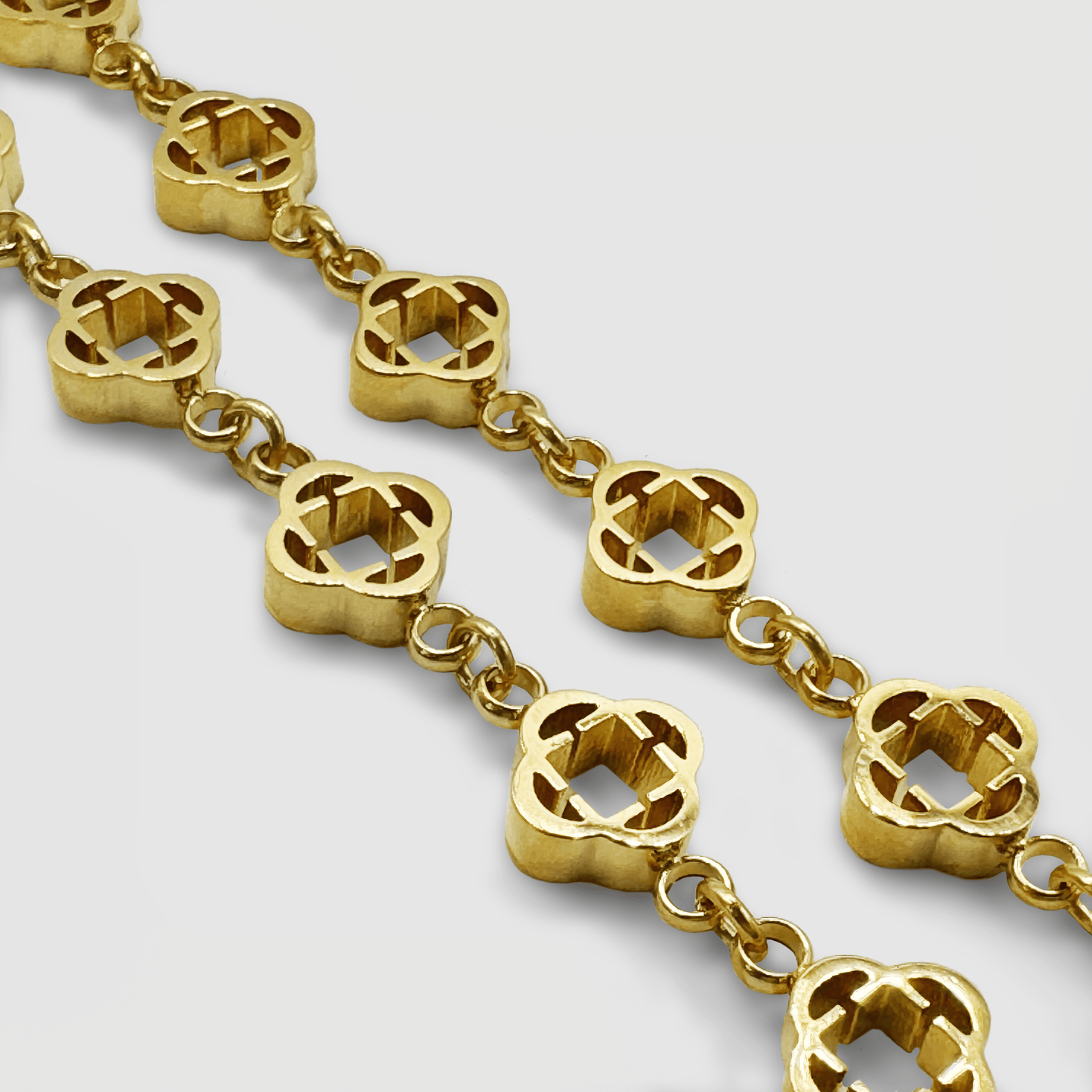 Collana Clover Link (Oro)