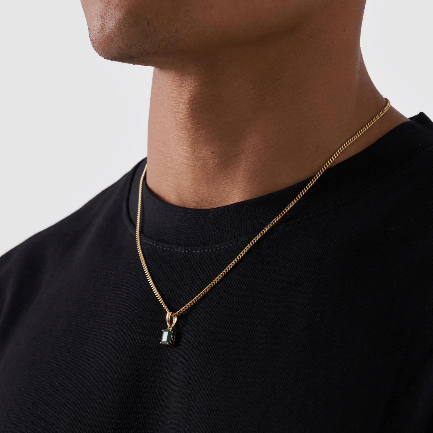 Pendente in Pietra di Smeraldo (Oro)