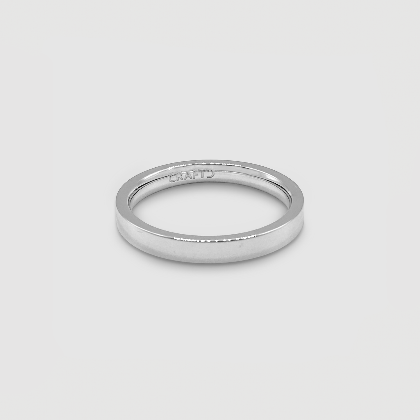 Anello a Fascia Piatta (Argento) 3mm