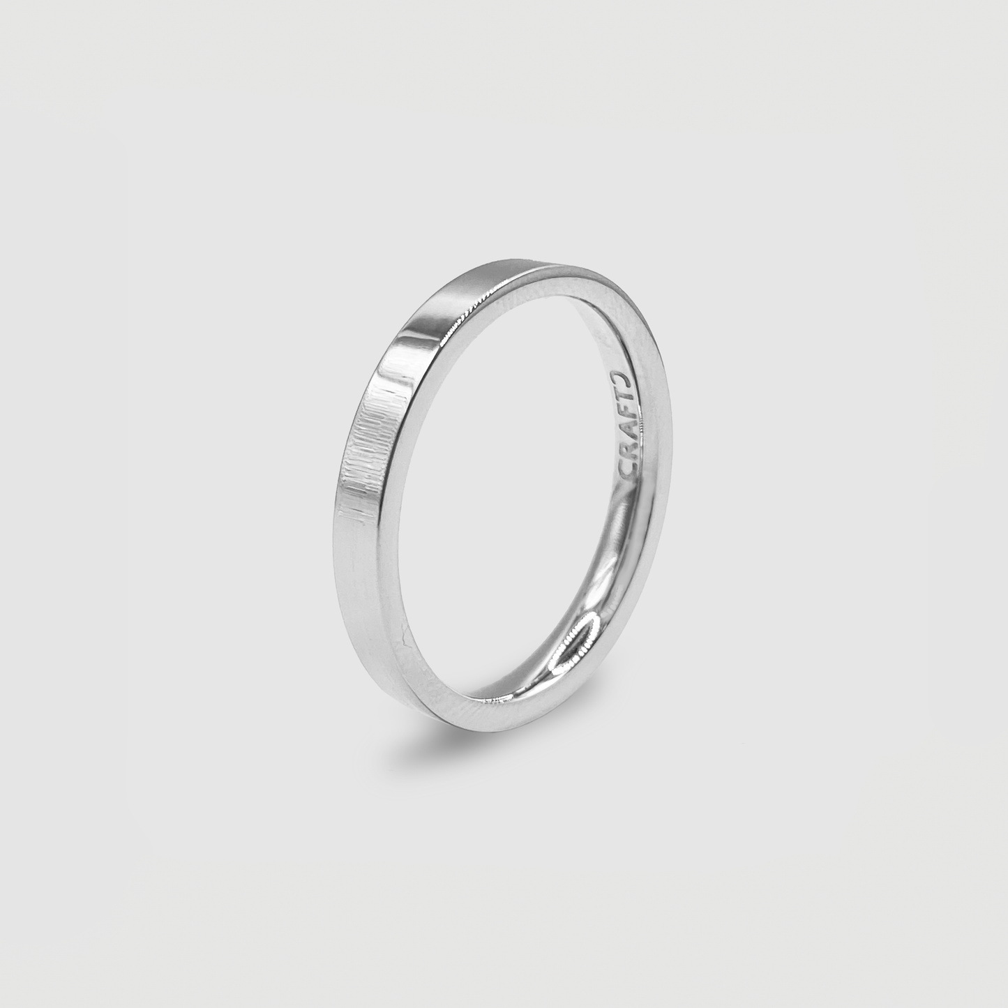 Anello a Fascia Piatta (Argento) 3mm
