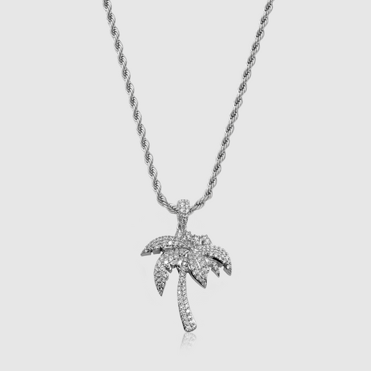 Ciondolo Palma Iced (Argento)