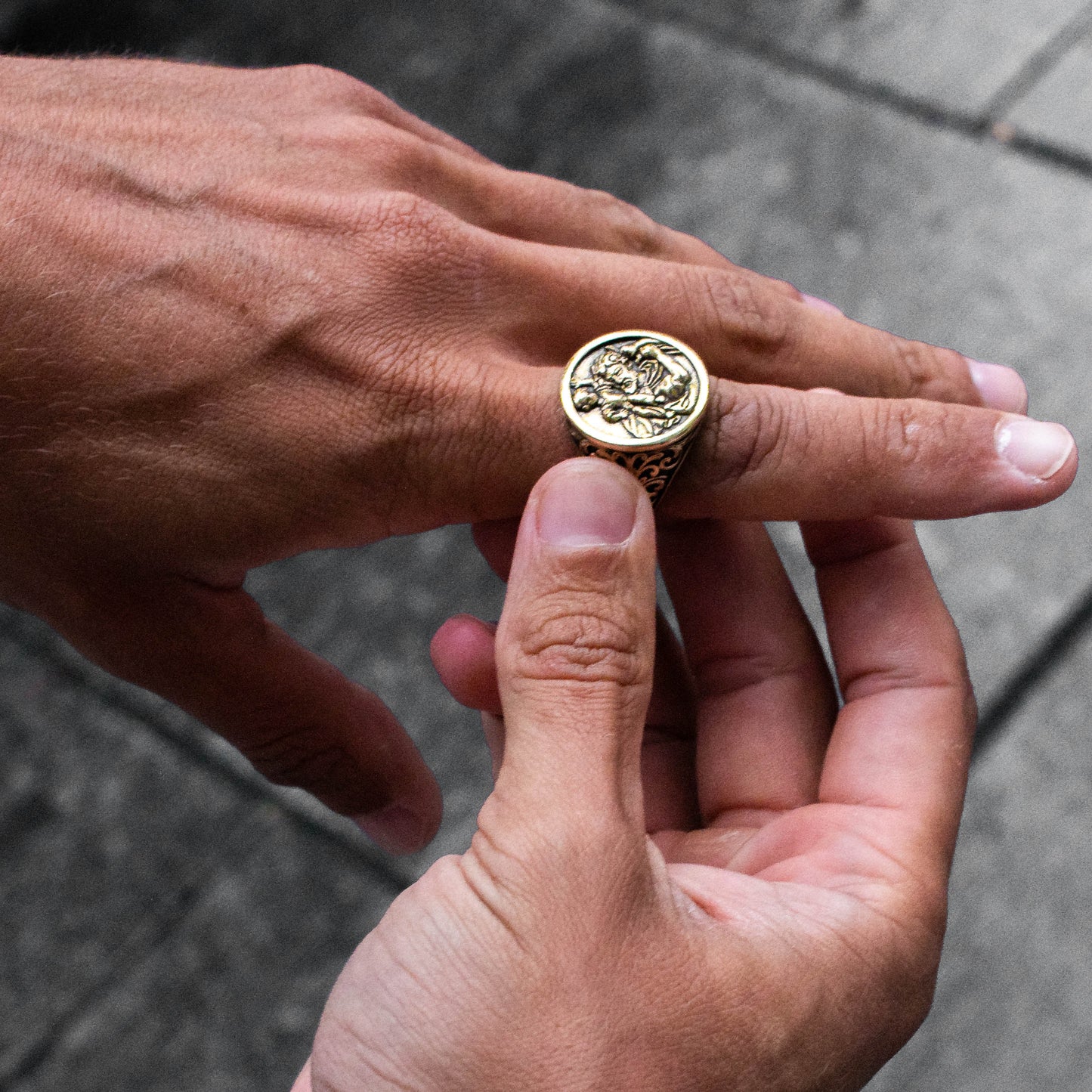 Anello di San Cristoforo (Oro)