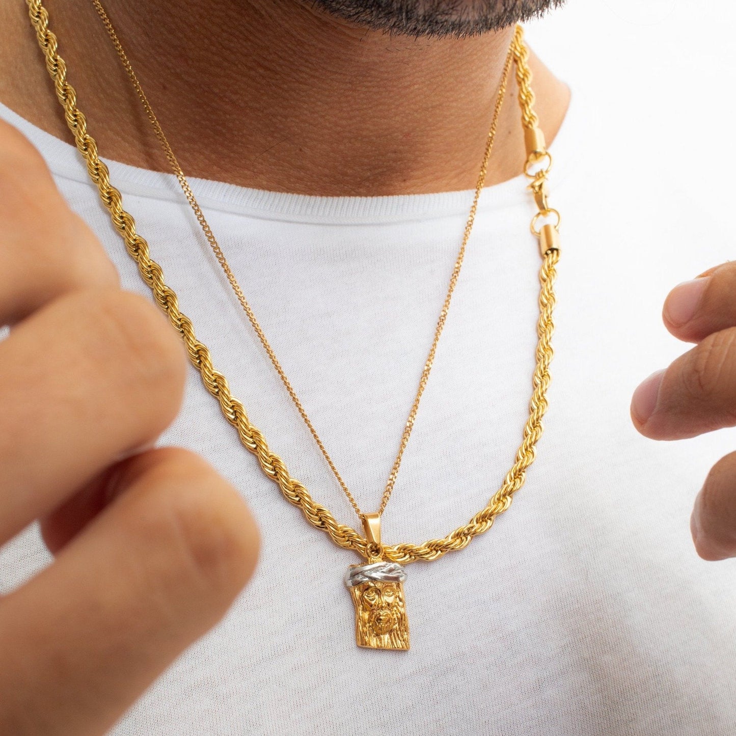 Jesus Piece (Oro)