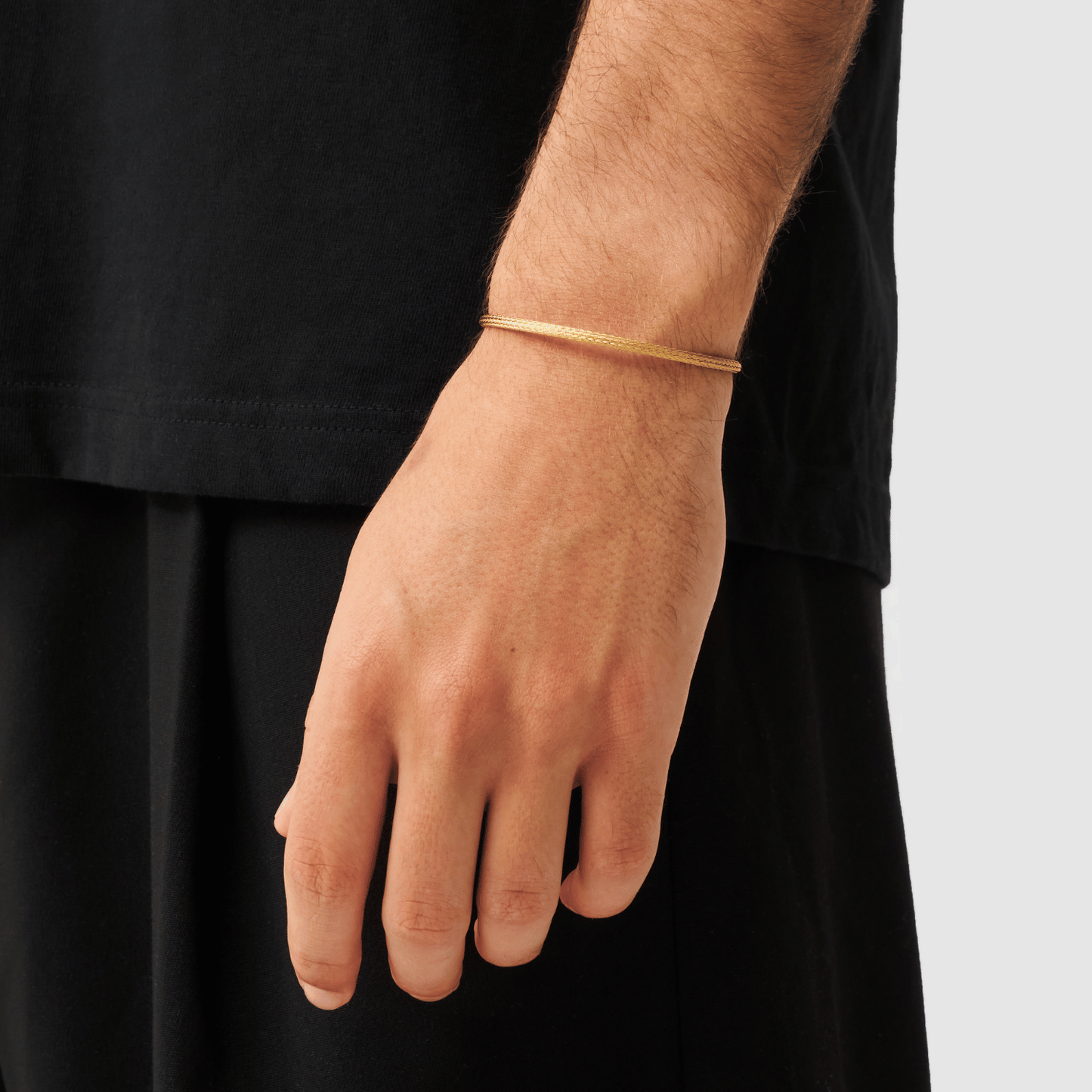 Bracciale Micro Pieghe (Oro)
