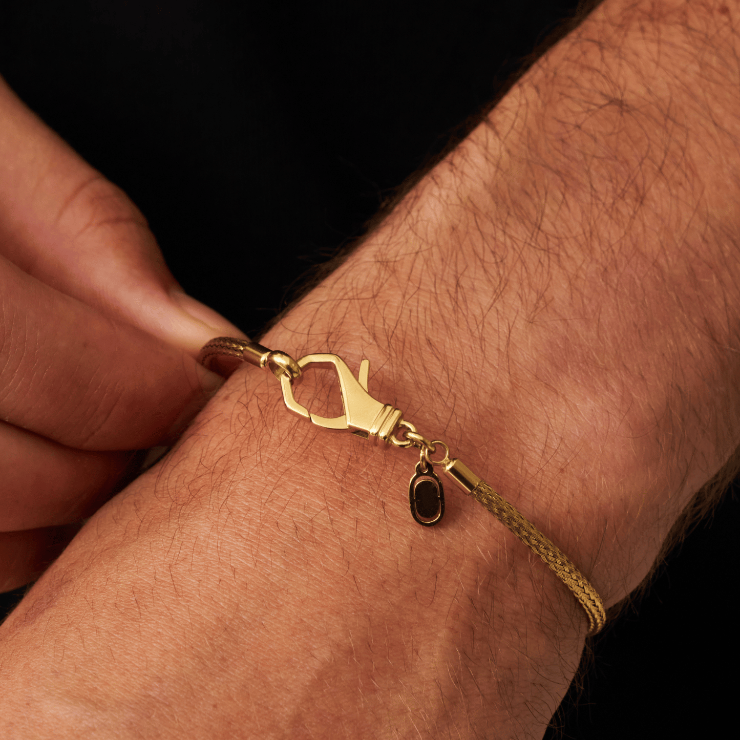 Bracciale Micro Pieghe (Oro)