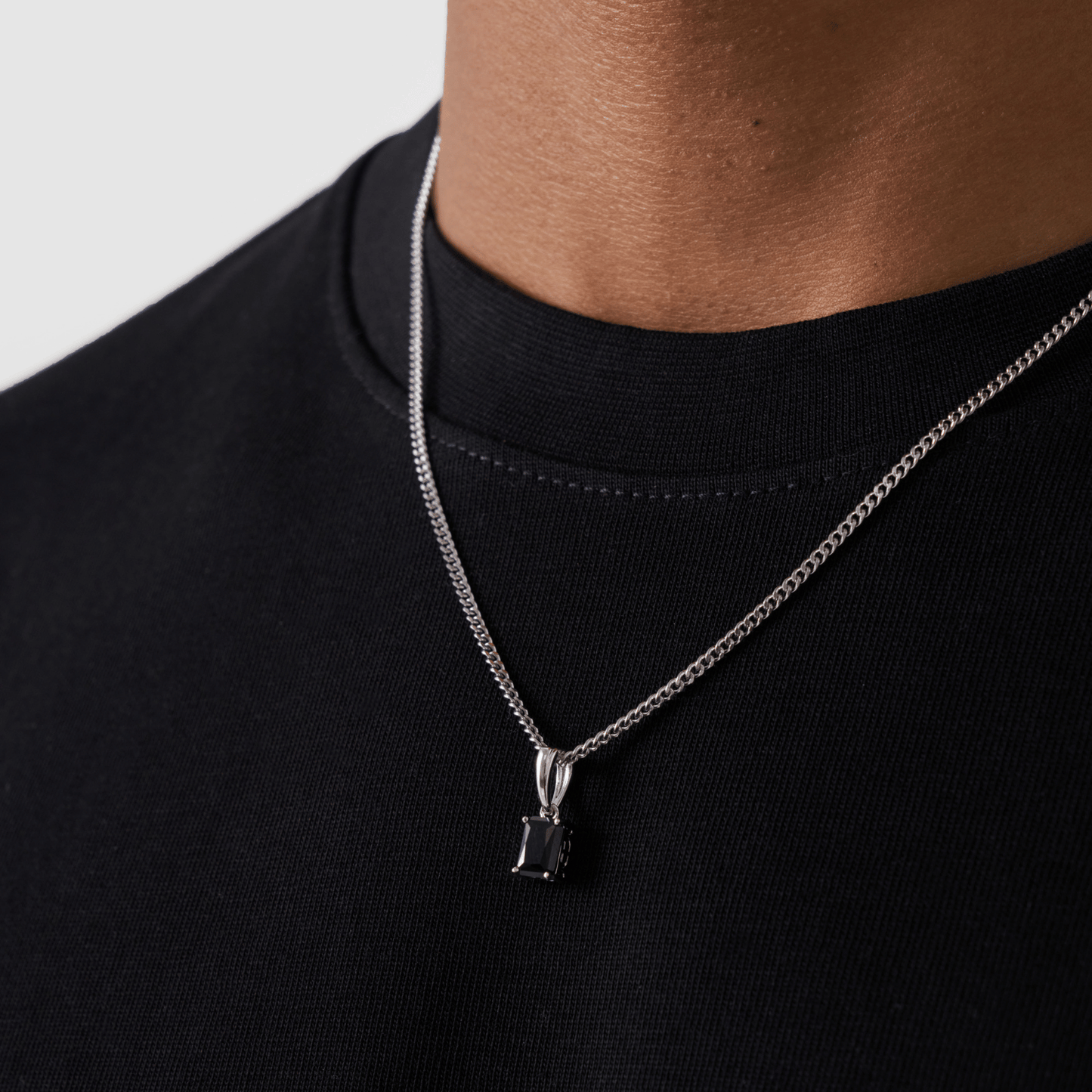 Pendente in Pietra Onice (Argento)