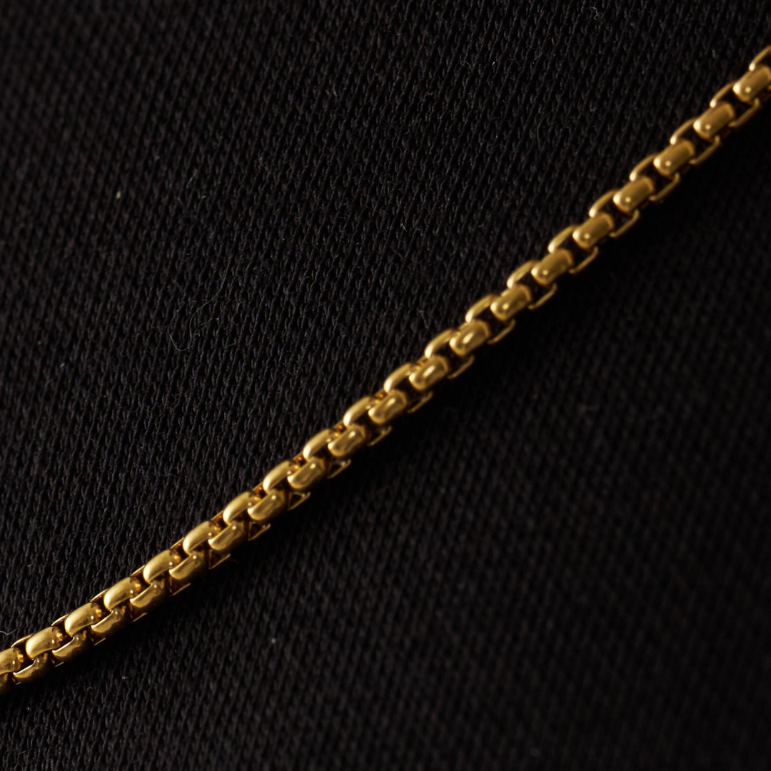 Collana a Catena Rotonda (Oro) 2mm