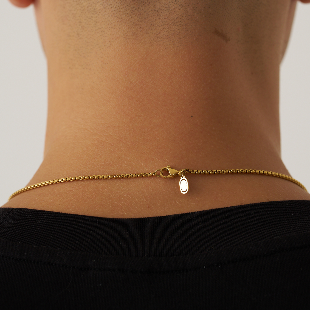 Collana a Catena Rotonda (Oro) 2mm
