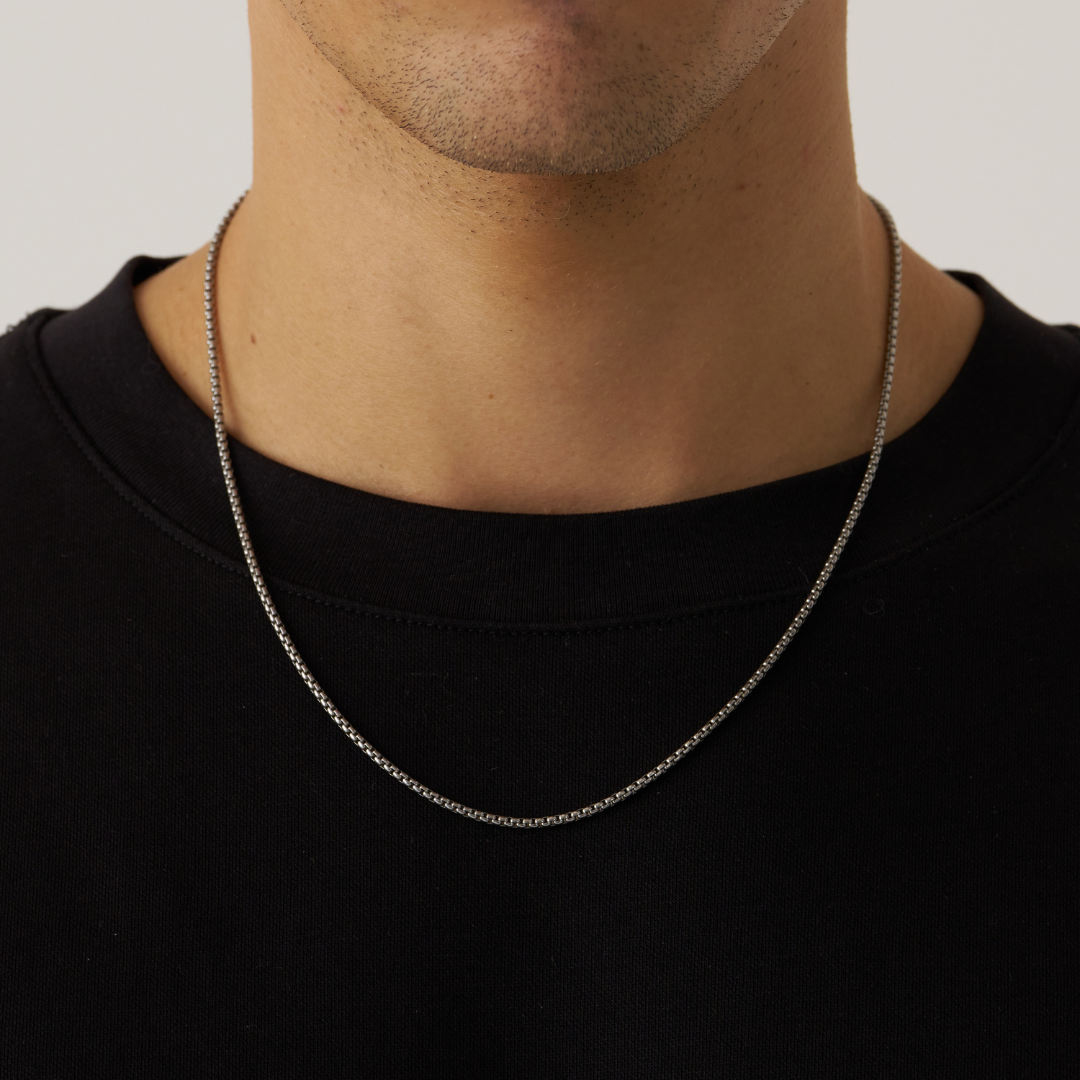 Collana a Catena Tonda (Argento) 2mm