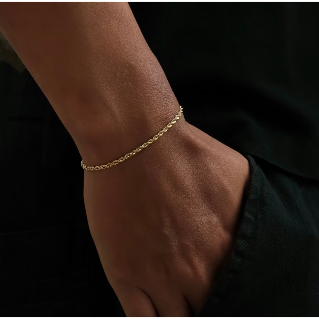 Prestige Gold Rope Bracelet